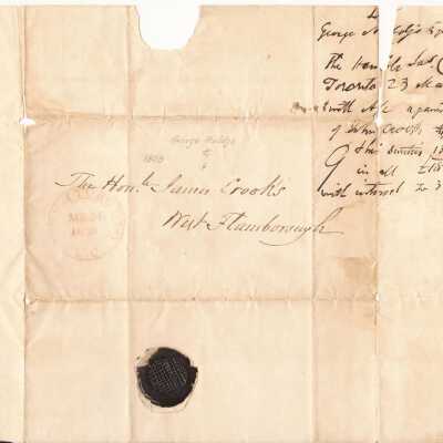 Letter and Cover