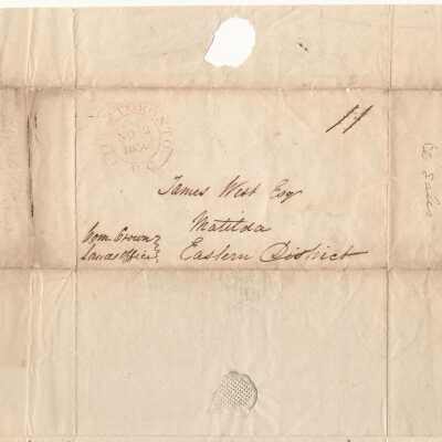 Letter and Cover