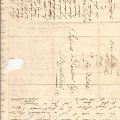 Letter and Cover