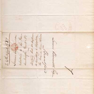 Letter and Cover