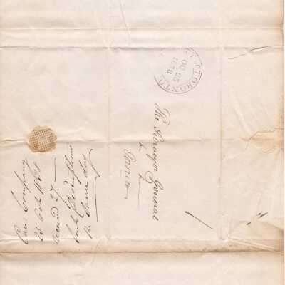 Letter and Cover