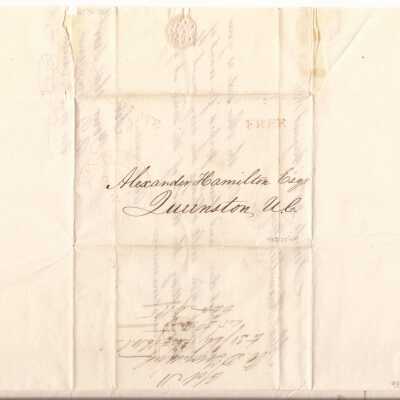 Letter and Cover