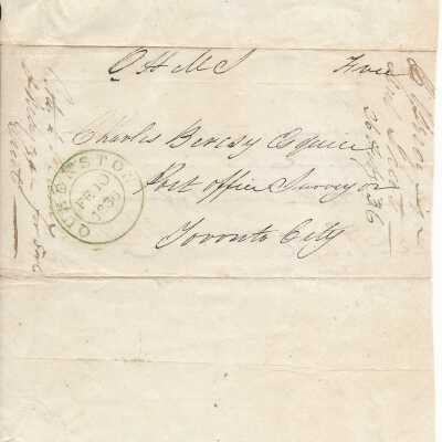 Letter and Cover