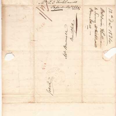 Letter and Cover
