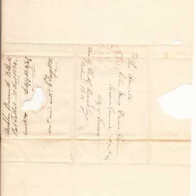 Letter and Cover