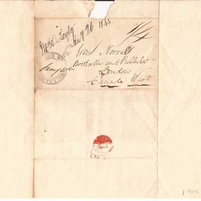 Letter and Cover