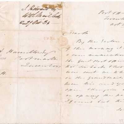 Letter and Cover