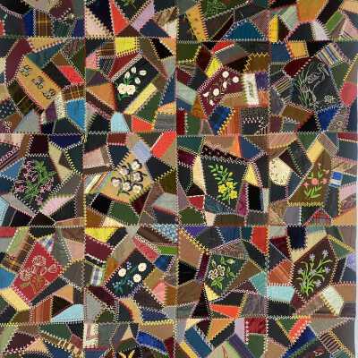 Beery Crazy Quilt