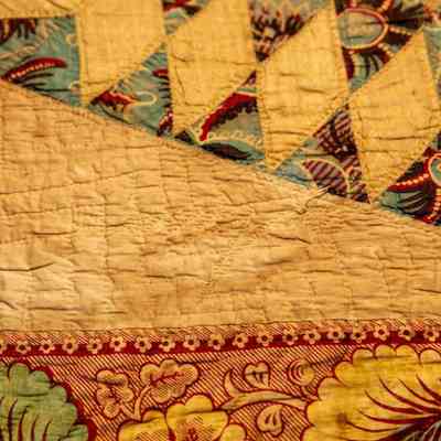 Inscription in quilting