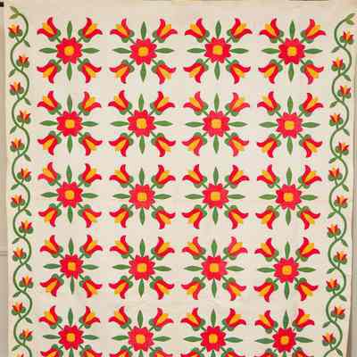 Crossed Tulips Quilt