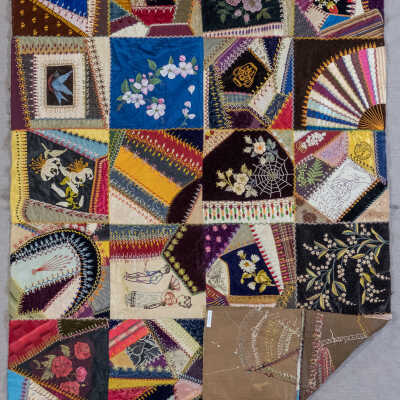 Cunningham Crazy Quilt Back