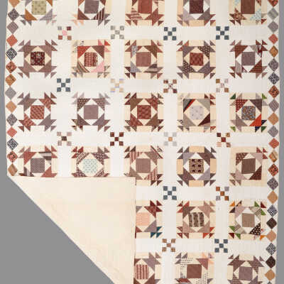 Ducks in a Pond Quilt Back