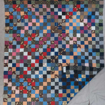 Scrap Quilt Top Back