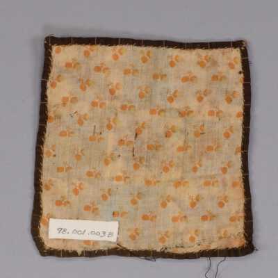 Doll Quilt Back