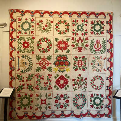 Brashears Baltimore Album on exhibit December 2020 - Red and Green