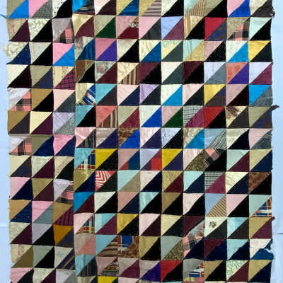 Silk Paper Pieced Top