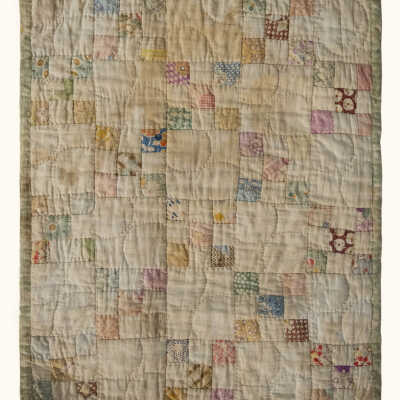 Nine Patch Doll Quilt