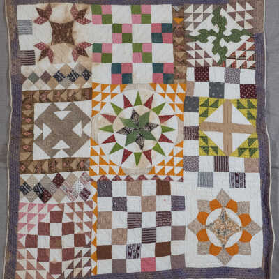 Sampler Crib Quilt