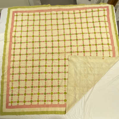 Irish Chain Quilt back
