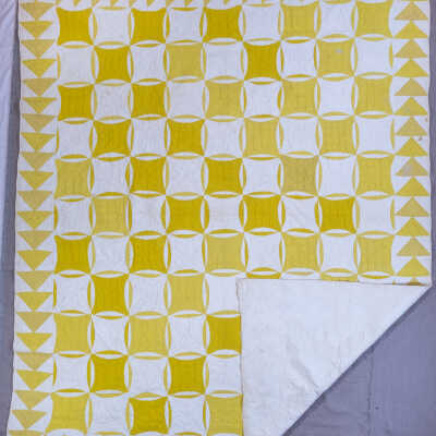 Orange Peel Quilt Back