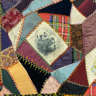 Photo included on quilt