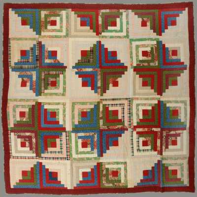 Log Cabin Quilt
