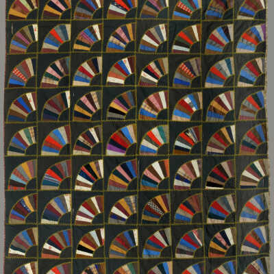 Fan Crazy Quilt