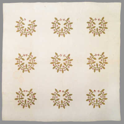 Cherry Wreath Quilt
