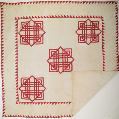 Carpenter's Square Quilt Back