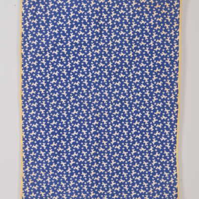 Doll quilt back