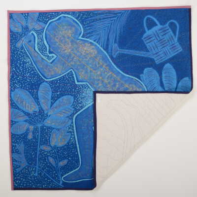The Sower Quilt Back