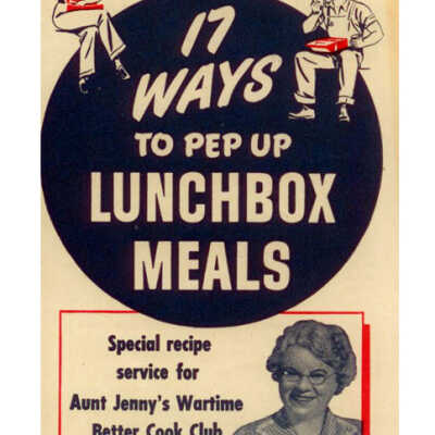 "17 Ways to Pep Up Lunchbox Meals" Leaflet