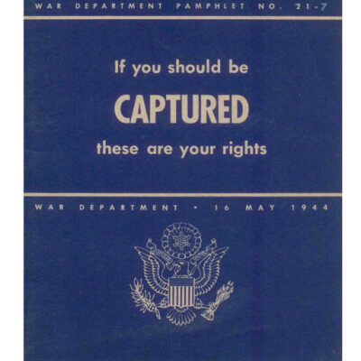 War Department Pamphlet No. 21-7