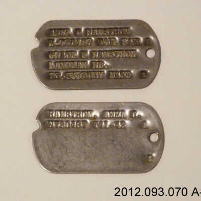 Anna Ramstrom Dog Tags