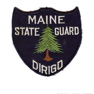 Maine State Guard Patch