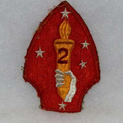 2nd Marine Division Patch