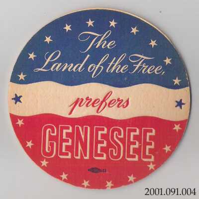 Genesee Brewing Company Coaster