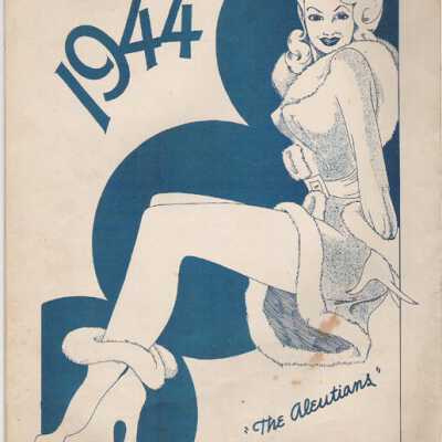 "The Aleutians" 1944 Pin-up Calendar
