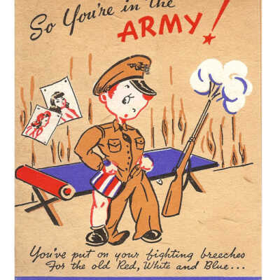 "So You're in the Army" Greeting Card