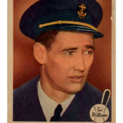 Ted Williams Baseball Card (1944)