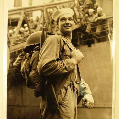 US Navy Seabee Photograph