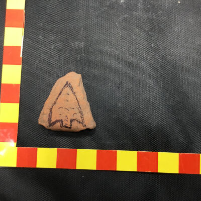 Piece of pottery