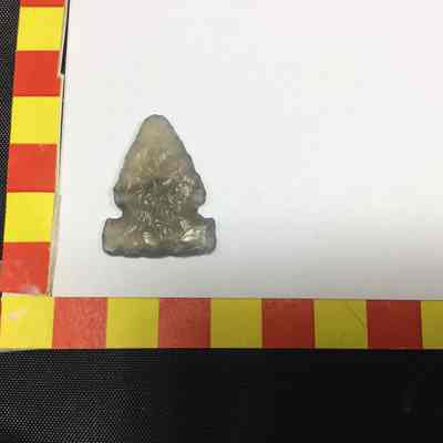 Grey Smoky Agate Fishing Point