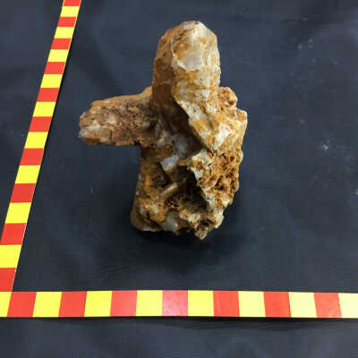 Limonite on Quartz