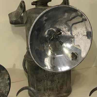 Hanging Carbide Lamp