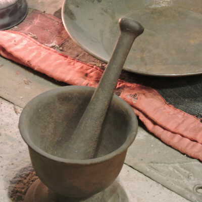 Mortar and pestle
