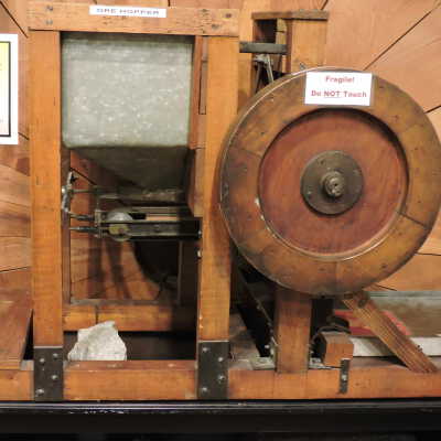 Stamp mill model