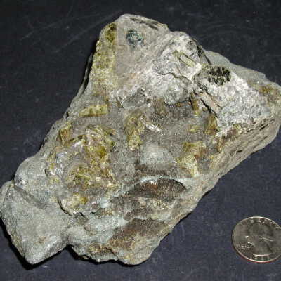 Diopside, Epidote