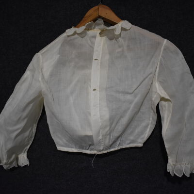 Cream Linen Blouse