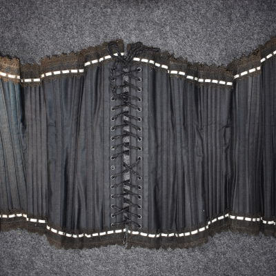 French Black Corset, 1893